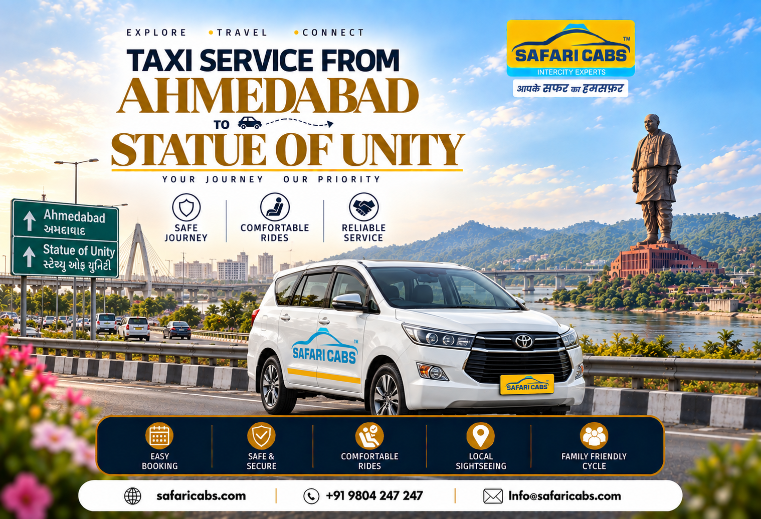 TRIPPING FROM Ahmedabad To Statue Of Unity