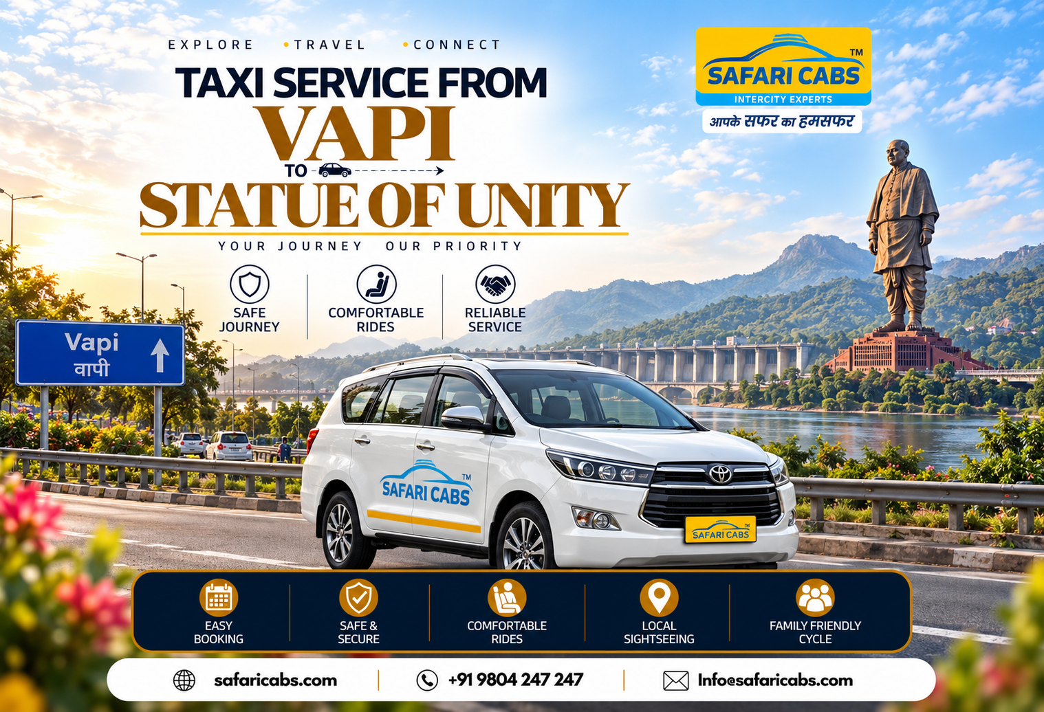 TRIPPING FROM Vapi To Statue Of Unity